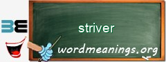 WordMeaning blackboard for striver